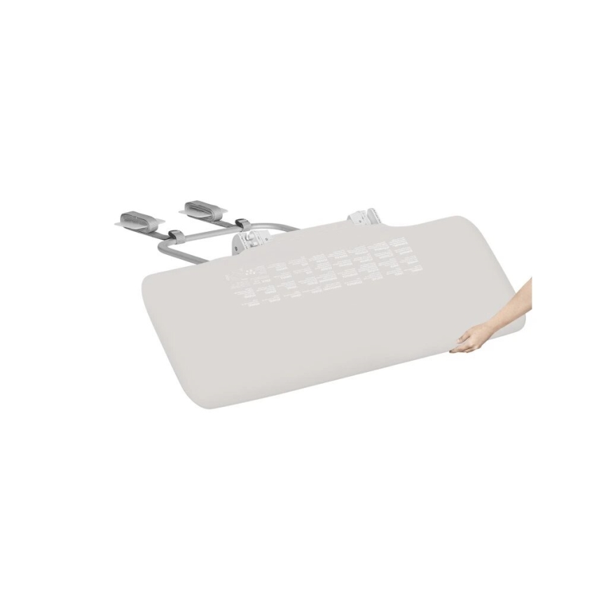 Lionelo - Sängyn turvakaide LORA harmaa