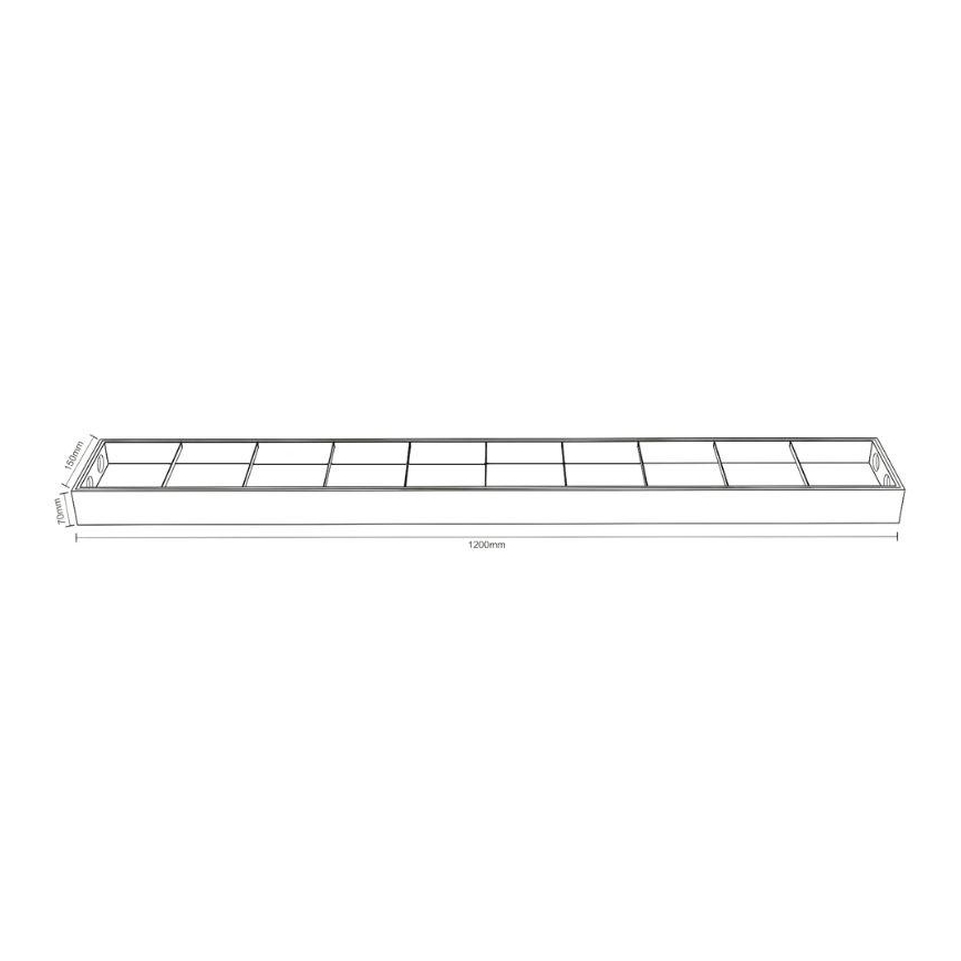 Loisteputki T8 2xG13/18W/230V 120 cm valkoinen