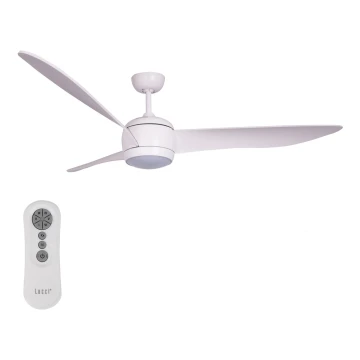 Lucci air 512911 - LED Kattotuuletin AIRFUSION NORDIC LED/20W/230V puu/valkoinen + kauko-ohjaus