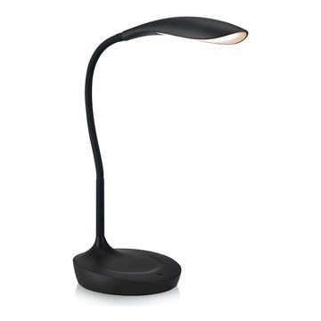 Markslöjd 106094 - LED-himmennettävä pöytävalaisin USB SWAN LED / 4,6W / 230V