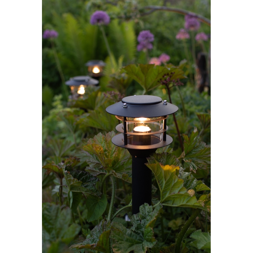 Markslöjd 107290 - LED-ulkolamppu GARDEN 24 LED/3W/24V 45 cm IP44 musta