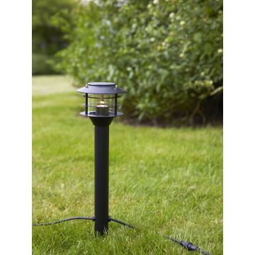 Markslöjd 107290 - LED-ulkolamppu GARDEN 24 LED/3W/24V 45 cm IP44 musta