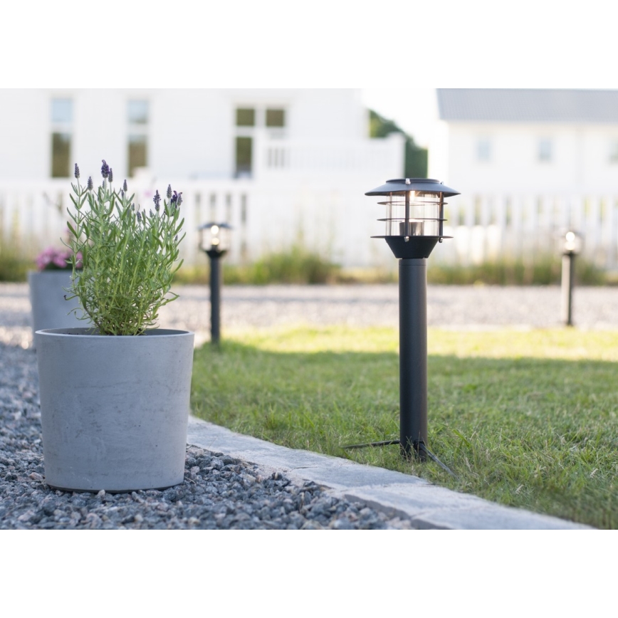 Markslöjd 107290 - LED-ulkolamppu GARDEN 24 LED/3W/24V 45 cm IP44 musta