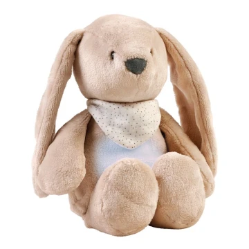 Nattou - Snuggle buddy melodialla ja valolla SLEEPY BUNNY 4in1 beige