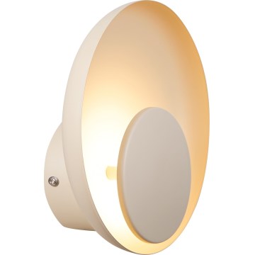 Nordlux - Himmennettävä LED-seinävalaisin MARSI LED/7W/230V beige