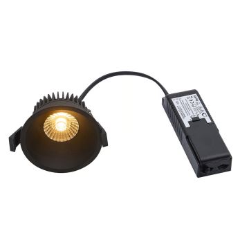 Nordlux - LED Himmennettävä upotettu kylpyhuonevalaisin ALBRIC LED/8W/230V IP44 musta