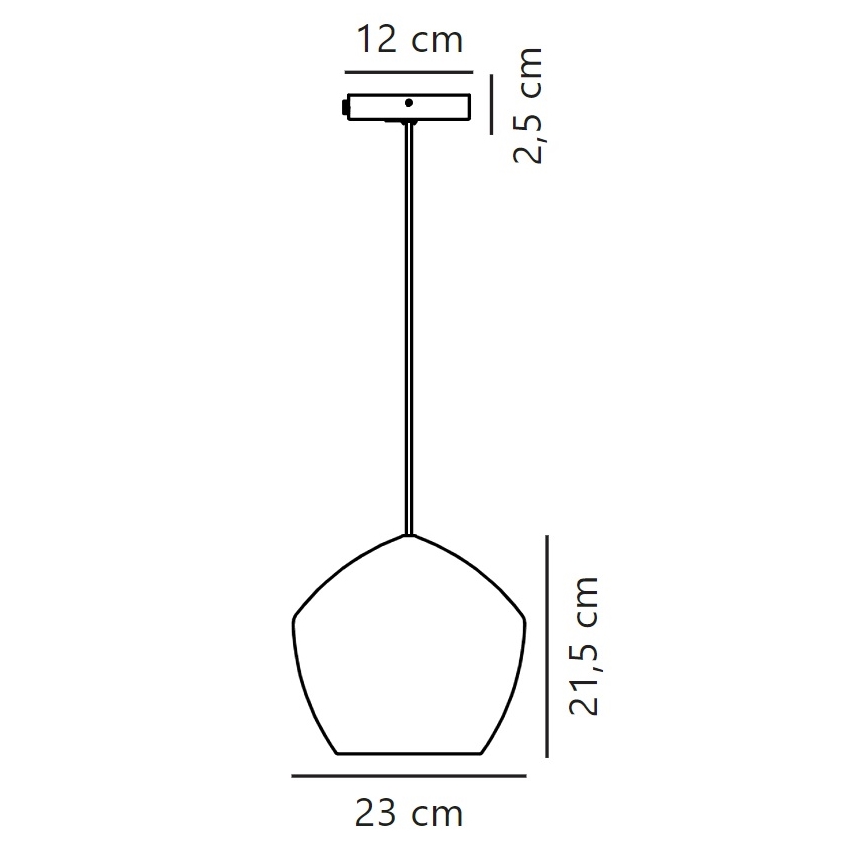 Nordlux - Kattokruunu johdossa ORBIFORM 1xE27/40W/230V musta/harmaa