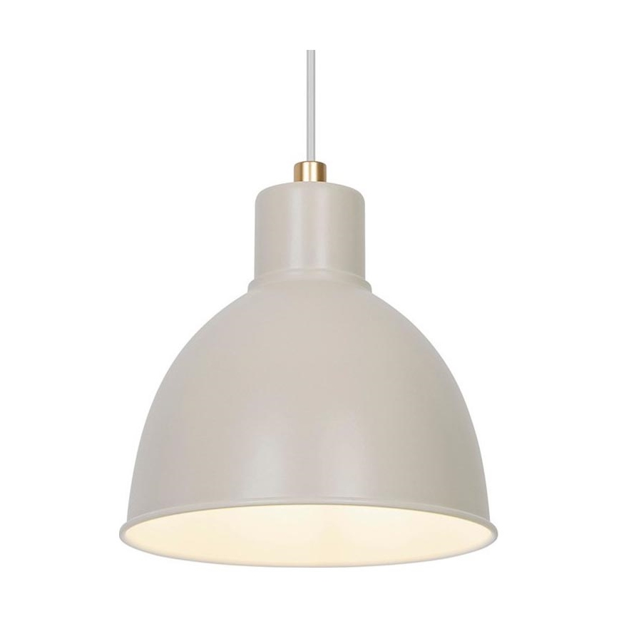 Nordlux - Kattokruunu johdossa POP 1xE27/40W/230V beige