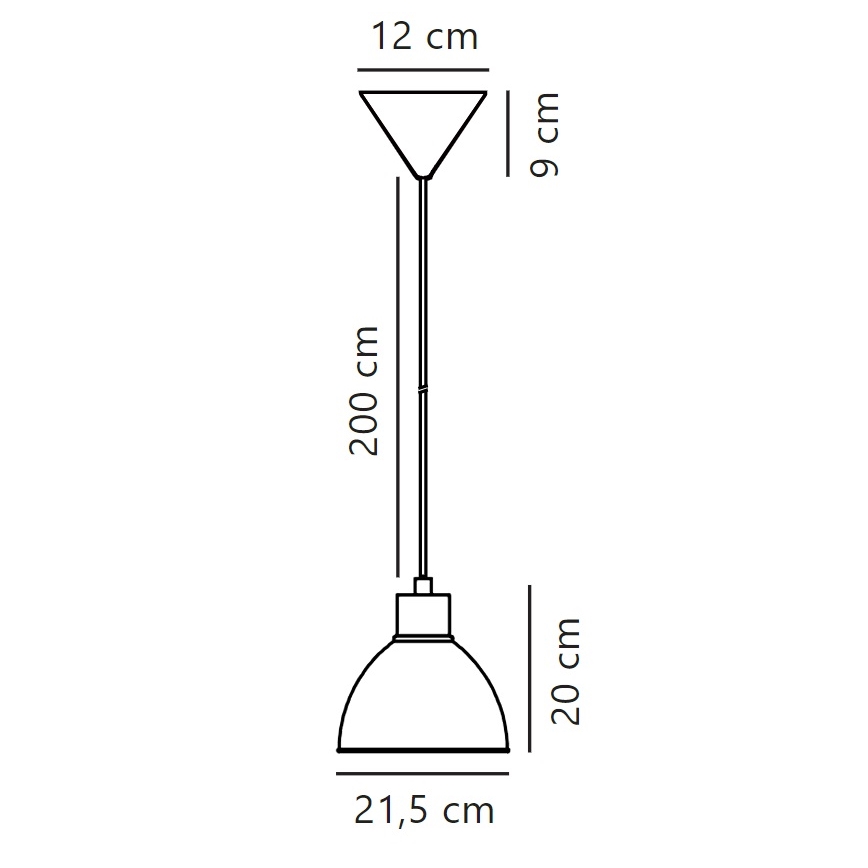 Nordlux - Kattokruunu johdossa POP 1xE27/40W/230V beige