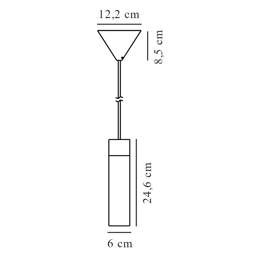 Nordlux - Kattokruunu johdossa TILO 1xGU10/15W/230V musta