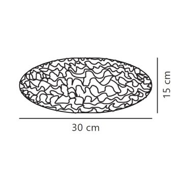 Nordlux - Lampunvarjostin VILLO E27 halkaisija 30 cm valkoinen