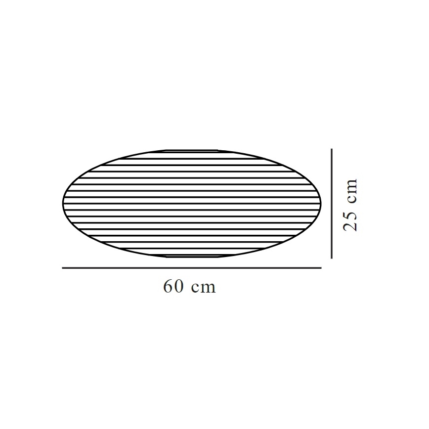 Nordlux - Lampunvarjostin VILLO E27 halkaisija 60 cm valkoinen