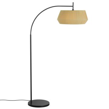 Nordlux - Lattialamppu DICTE 1xE27/60W/230V musta/beige