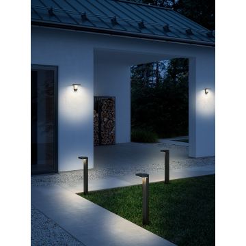 Nordlux - LED-aurinkolamppu anturilla RICA LED/5W/3,7V IP44