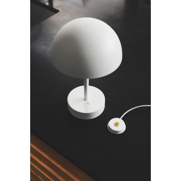 Nordlux - LED Himmennettävä rechargeable ulko pöytävalaisin ELLEN LED/2,8W/3,7V IP44 valkoinen