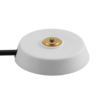 Nordlux - LED Himmennettävä rechargeable ulko pöytävalaisin ELLEN LED/2,8W/3,7V IP44 valkoinen