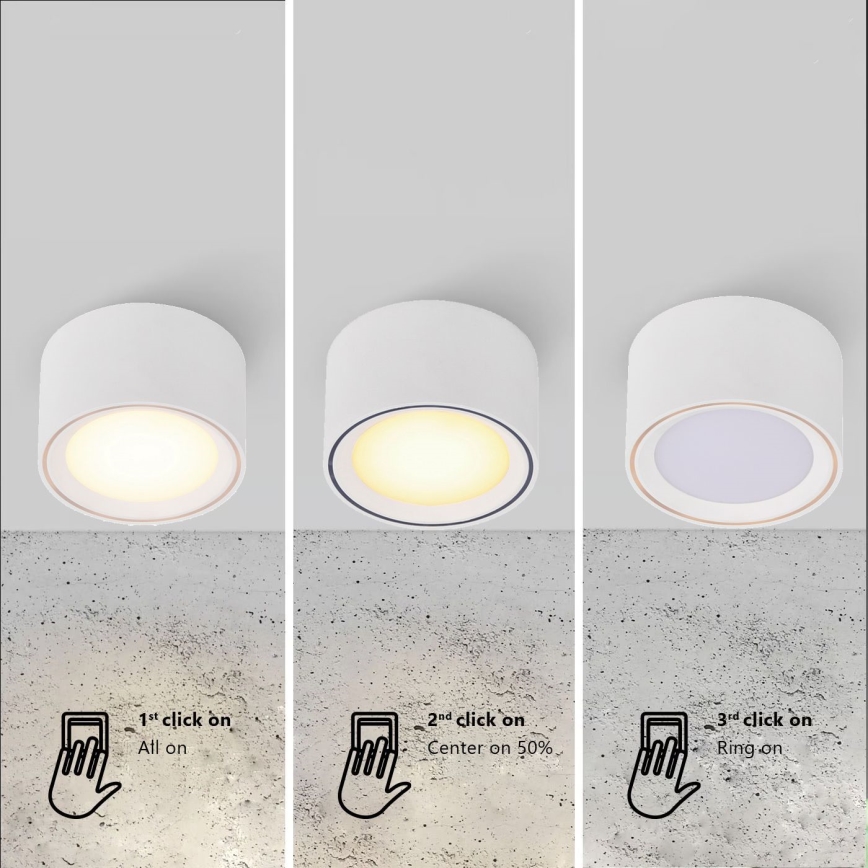 Nordlux - LED-kohdevalaisin FALLON LED/5,5W/230V valkoinen