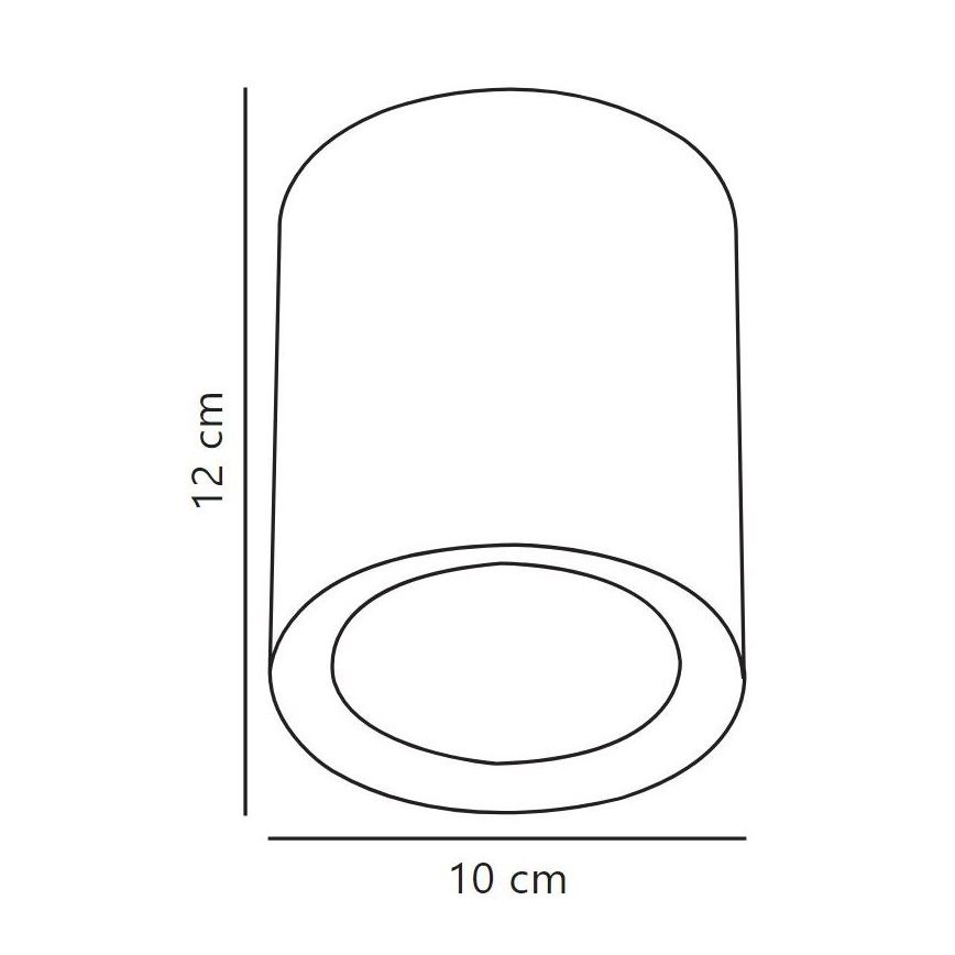 Nordlux - LED-kohdevalaisin FALLON LONG LED/5,5W/230V valkoinen