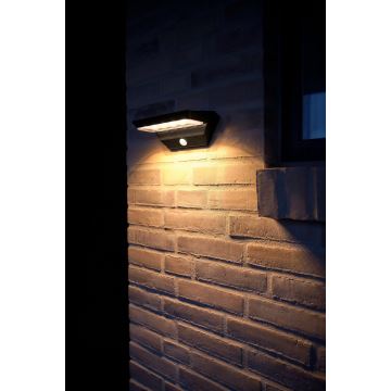 Nordlux - LED-seinäaurinkovalaisin anturilla AGENA LED/5W/3,7V IP44