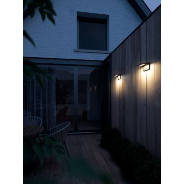 Nordlux - LED-seinäaurinkovalaisin anturilla AGENA LED/5W/3,7V IP44