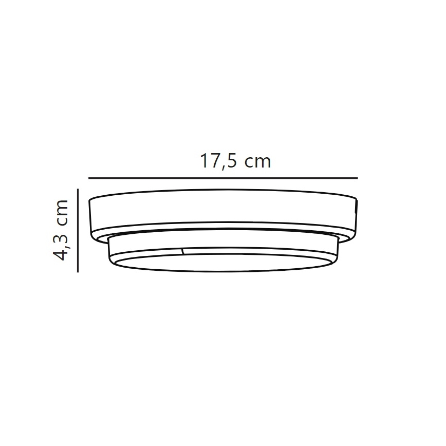 Nordlux - LED-ulkoseinävalaisin CUBA LED/6,5W/230V IP54 halkaisija 17,5 cm musta