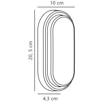 Nordlux - LED-ulkoseinävalaisin CUBA LED/6,5W/230V IP54 musta