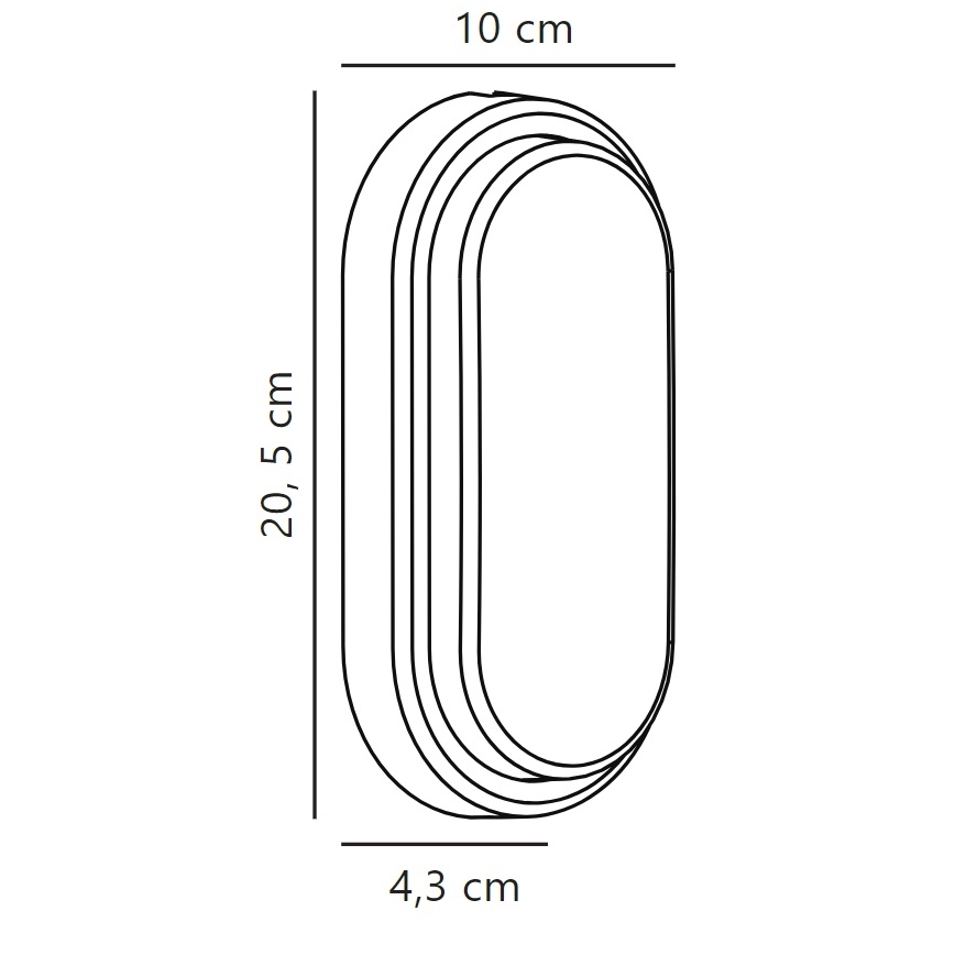 Nordlux - LED-ulkoseinävalaisin CUBA LED/6,5W/230V IP54 musta