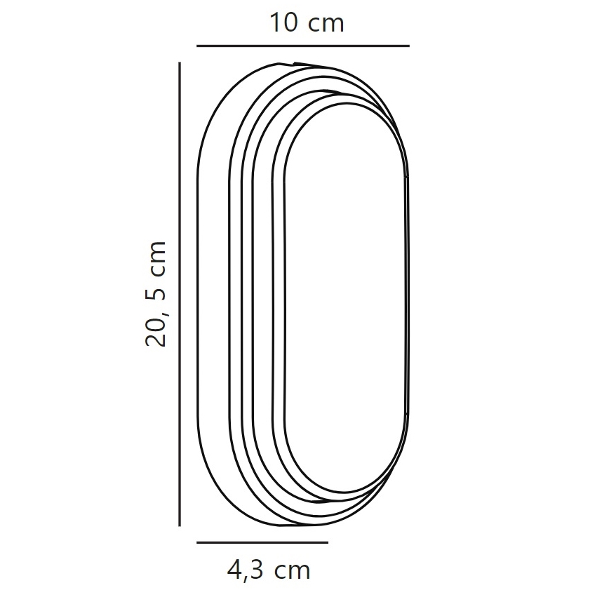 Nordlux - LED-ulkoseinävalaisin CUBA LED/6,5W/230V IP54 valkoinen