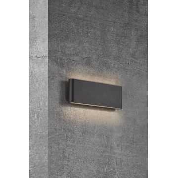 Nordlux - LED-ulkoseinävalaisin KINVER LED/10W/230V IP54 musta