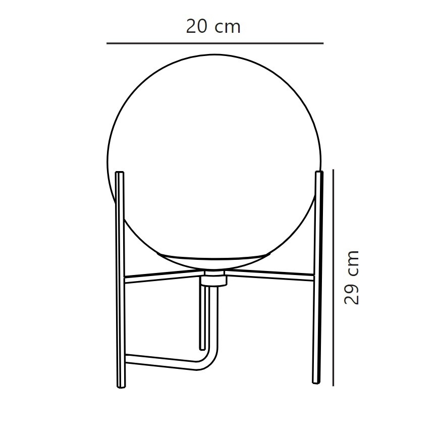 Nordlux - Pöytävalaisin ALTON 1xE14/15W/230V kulta