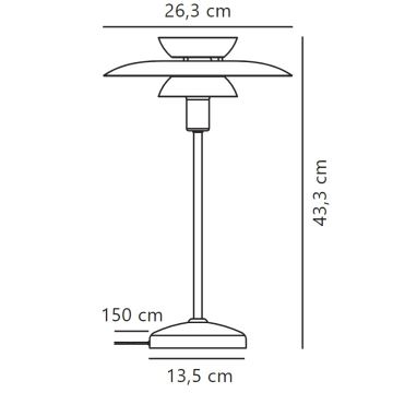 Nordlux - Pöytävalaisin CARMEN 1xE14/25W/230V musta