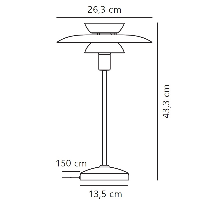 Nordlux - Pöytävalaisin CARMEN 1xE14/25W/230V musta