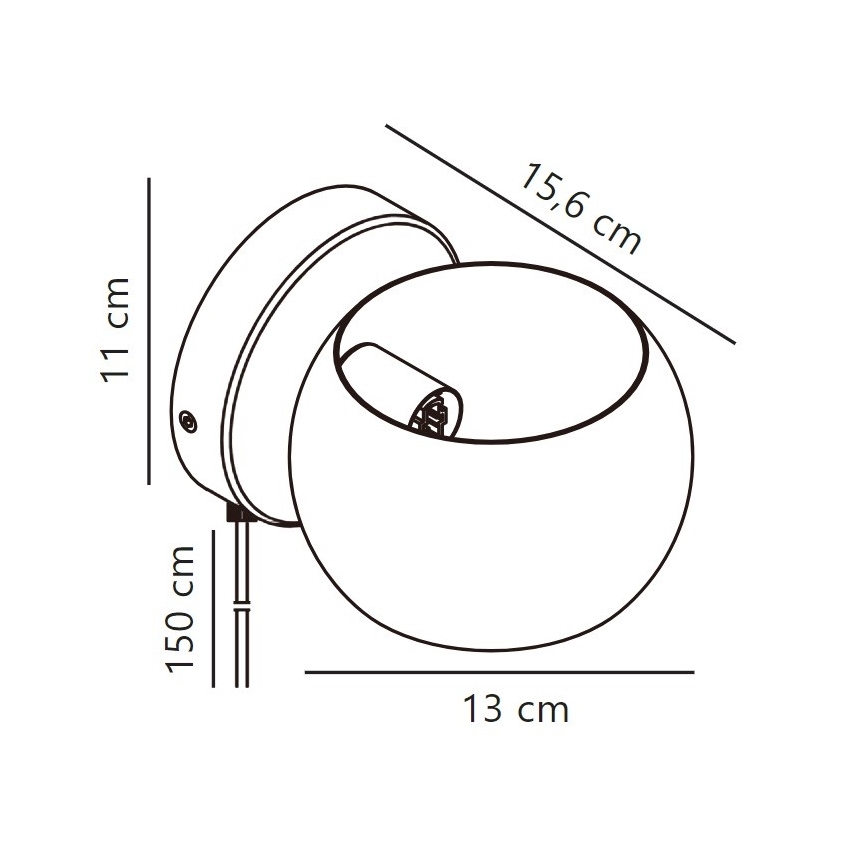 Nordlux - Seinäkohdevalo BELIR 1xG9/5W/230V vihreä