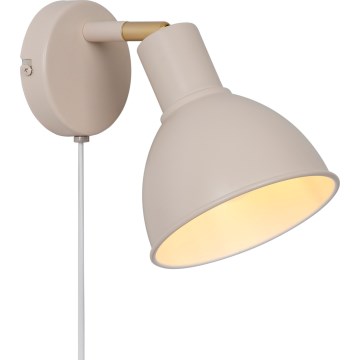 Nordlux - Seinäkohdevalo POP 1xE27/18W/230V beige