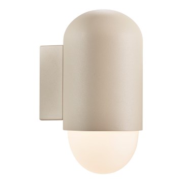 Nordlux - Ulkoseinävalaisin HEKA 1xE27/60W/230V IP54 beige