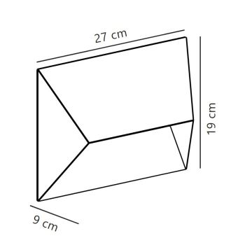 Nordlux - Ulkoseinävalaisin PONTIO 2xGU10/25W/230V IP54