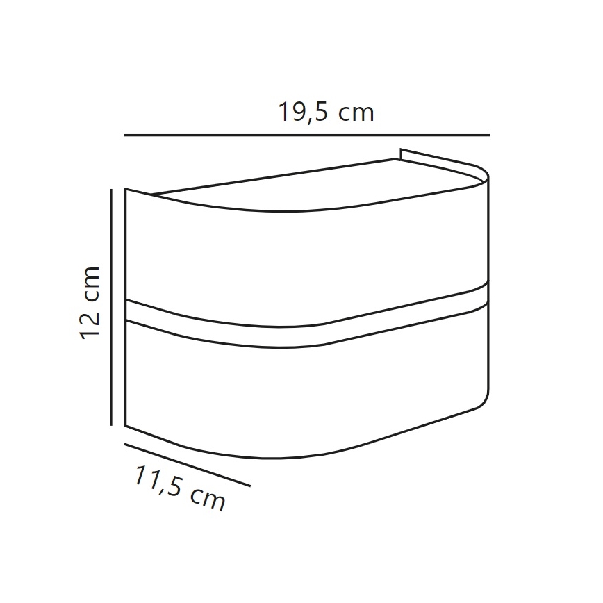 Nordlux - Ulkoseinävalaisin SIBELIS 1xE27/10W/230V IP44 antrasiitti