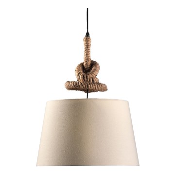 ONLI - Kattokruunu johdossa CORDA 1xE27/22W/230V beige