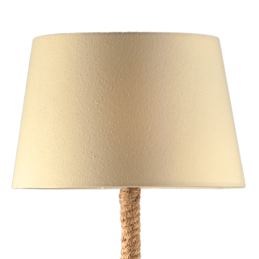 ONLI - Pöytävalaisin CORDA 1xE27/22W/230V 50 cm beige