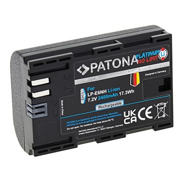 PATONA - Akku Aku Canon LP-E6NH 2400mAh Li-Ion Platinum EOS R5 / R6