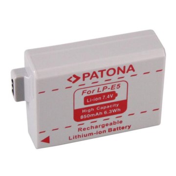 PATONA - Akku Canon LP-E5 850mAh Li-Ion