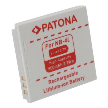 PATONA - Akku Canon NB-4L 600mAh Li-Ion