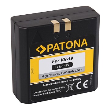 PATONA - Akku GODOX VB18/VB19 2000mAh Li-Ion 11V
