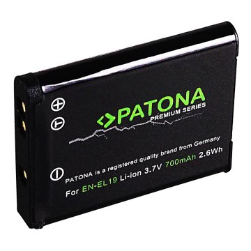 PATONA - Akku Nikon EN-EL19 700mAh Li-Ion Premium