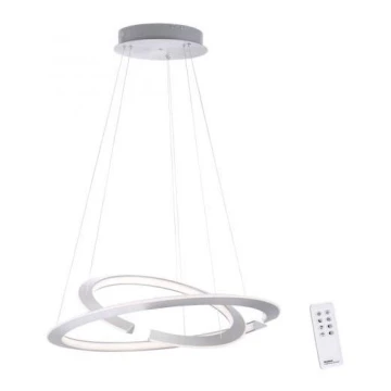 Paul Neuhaus 2491-55 - LED-himmennettävä kattokruunu narulla ALESSA 2xLED / 26W / 230V + RC