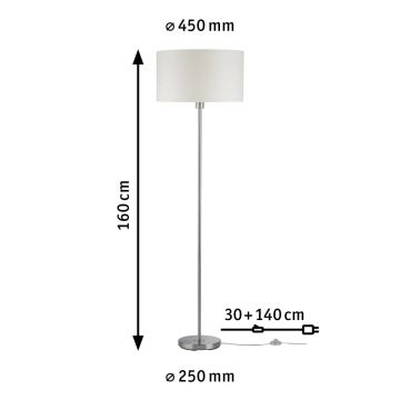 Paulmann 70922 - 1xE27/60W Lattialamppu TESSA 230V