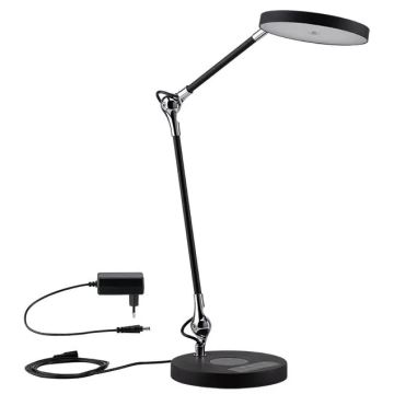 Paulmann 78010 - LED/11W Himmennettävä kosketuspöytävalaisin NUMIS 230V 2700/4000/6500K musta