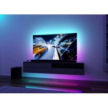 Paulmann 78880 - LED/3,5W RGB Himmennettävä nauha televisioon 2m ZOLL 5V + kauko-ohjaus