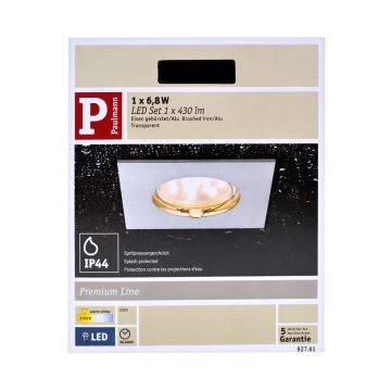 Paulmann 92761 - LED/6,8W Kylpyhuoneen upotettu valo COIN 230V IP44