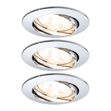 Paulmann 92821 - SETTI 3x LED/7W IP23 Himmennettävä kylpyhuoneen kattovalaisin COIN 230V